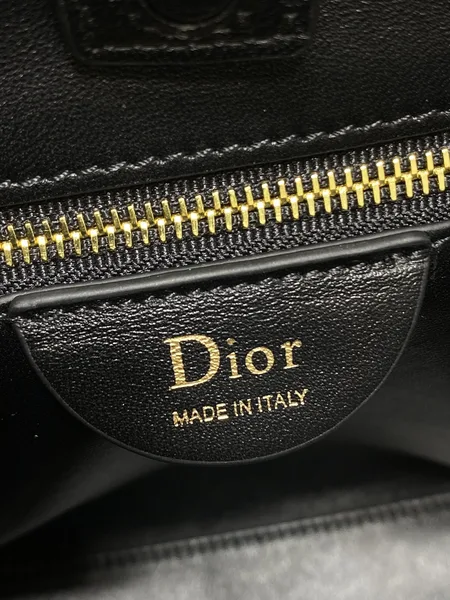 Dior Trianon bag in Black Gold Hardware product view 6