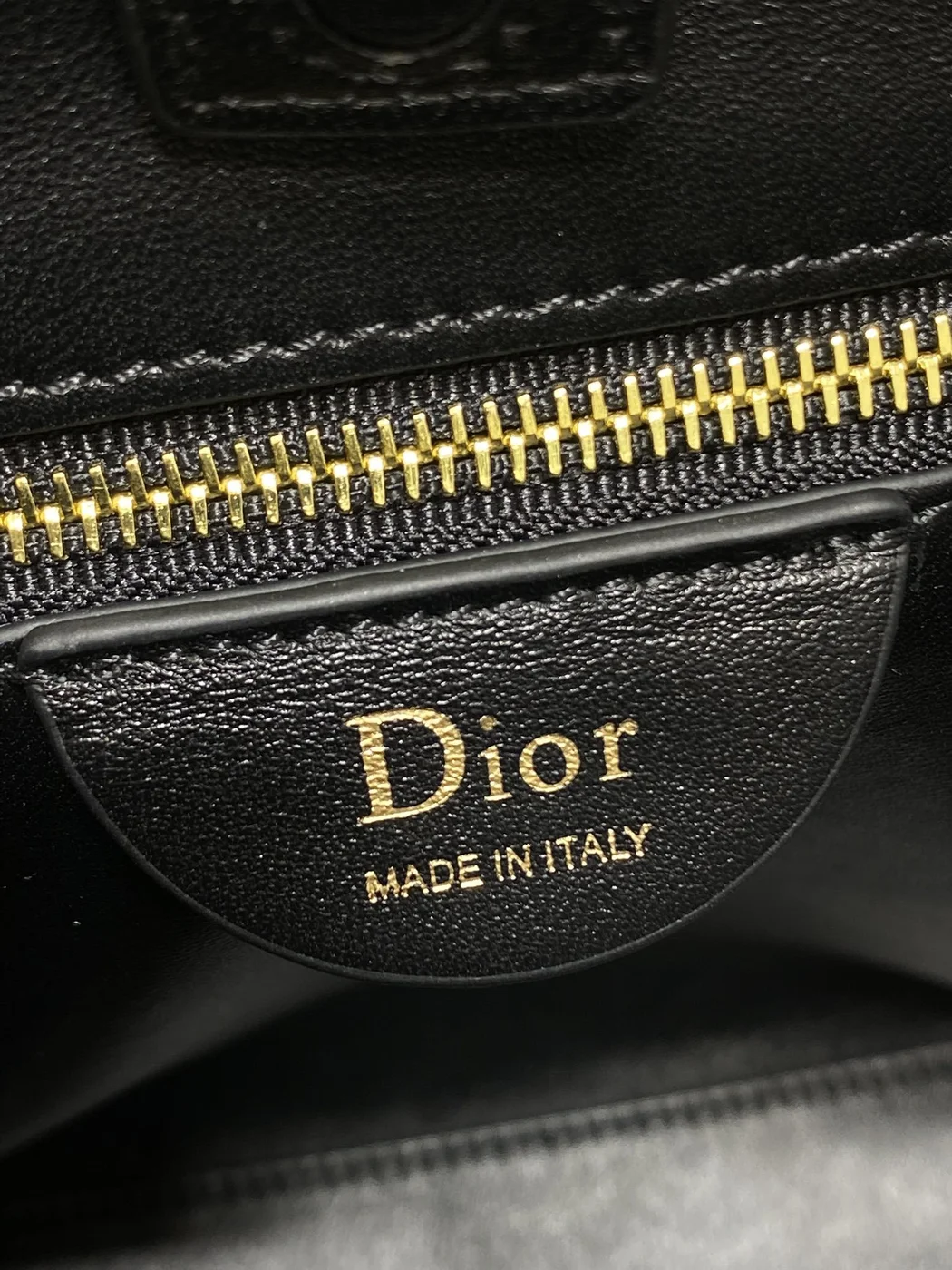 Dior Trianon bag in Black Gold Hardware product view 6