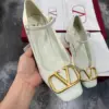 Valentino Women White Mary Jane Heels with Gold-Tone VLogo Detail product view 4