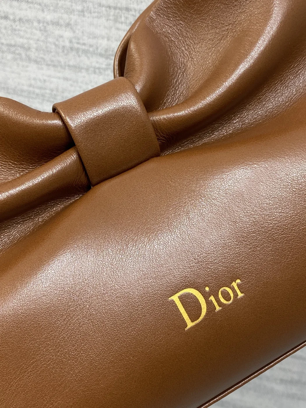 Dior Bow Bag Small Brown product view 3