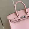 Hermès Birkin 25 Rose Pink Togo Leather Palladium Hardware Bag product view 3