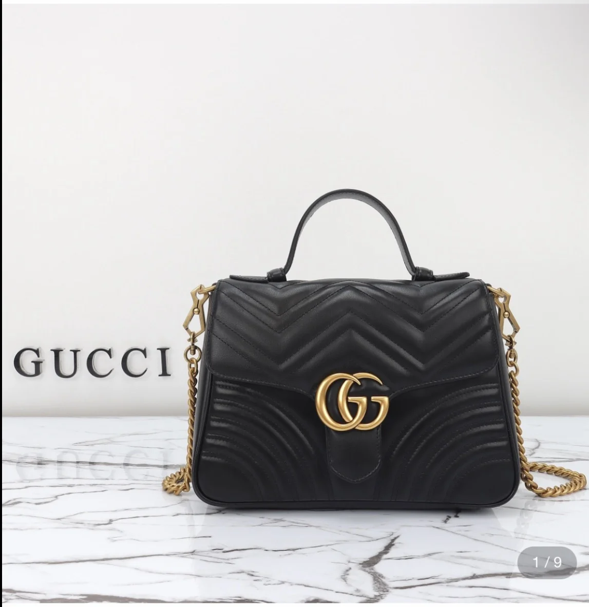 Gucci GG Marmont Small Top Handle Bag