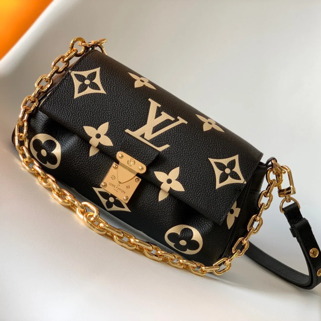 Louis Vuitton Favorite Bag 24x14cm — Black and Cream Monogram product view 1