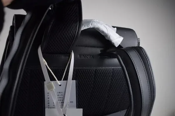 Rimowa Never Still Flap Backpack in black product view 3