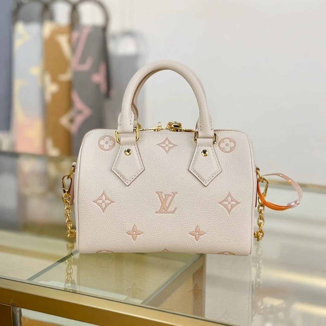 Louis Vuitton Monogram Empreinte Bicolor Speedy Bandoulière 20 Bag product view 1