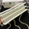 Chanel Woc Charm Handbags White Lizard Skin With Lock Pattern Bag 20 cm product view 3