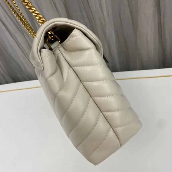 Saint Laurent Sm Loulou Monogram Quilted Leather Bag product view 8