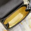 Chanel Handle Woman’s Black Leather Handbags Pebbled Leather 19 cm product view 7