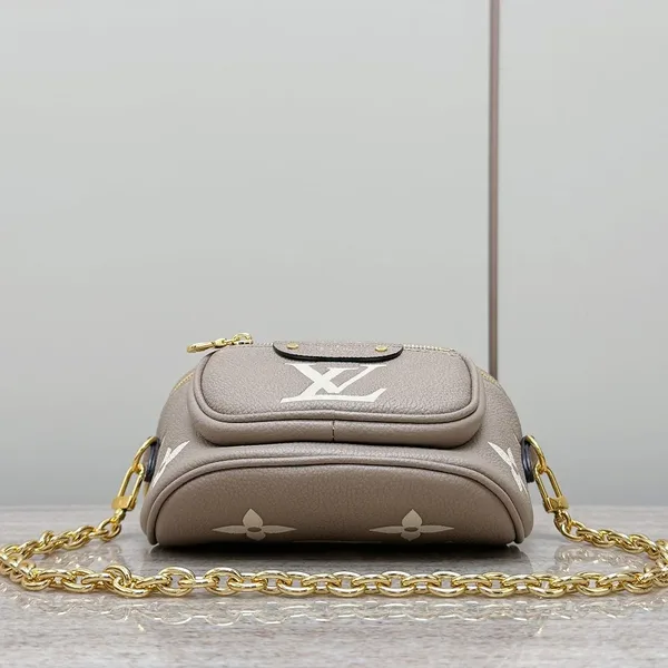 Louis Vuitton Mini Bumbag — Taupe and Cream Monogram product view 2