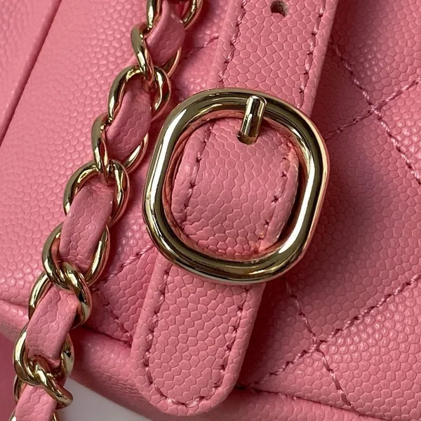 Chanel Backpack Duma Mini Pink Lock Gold 21.5×19.5x12cm product view 7