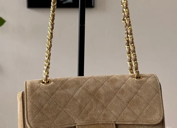 Chanel Maxi Souplissimo Flap Bag Mini Suede product view 7