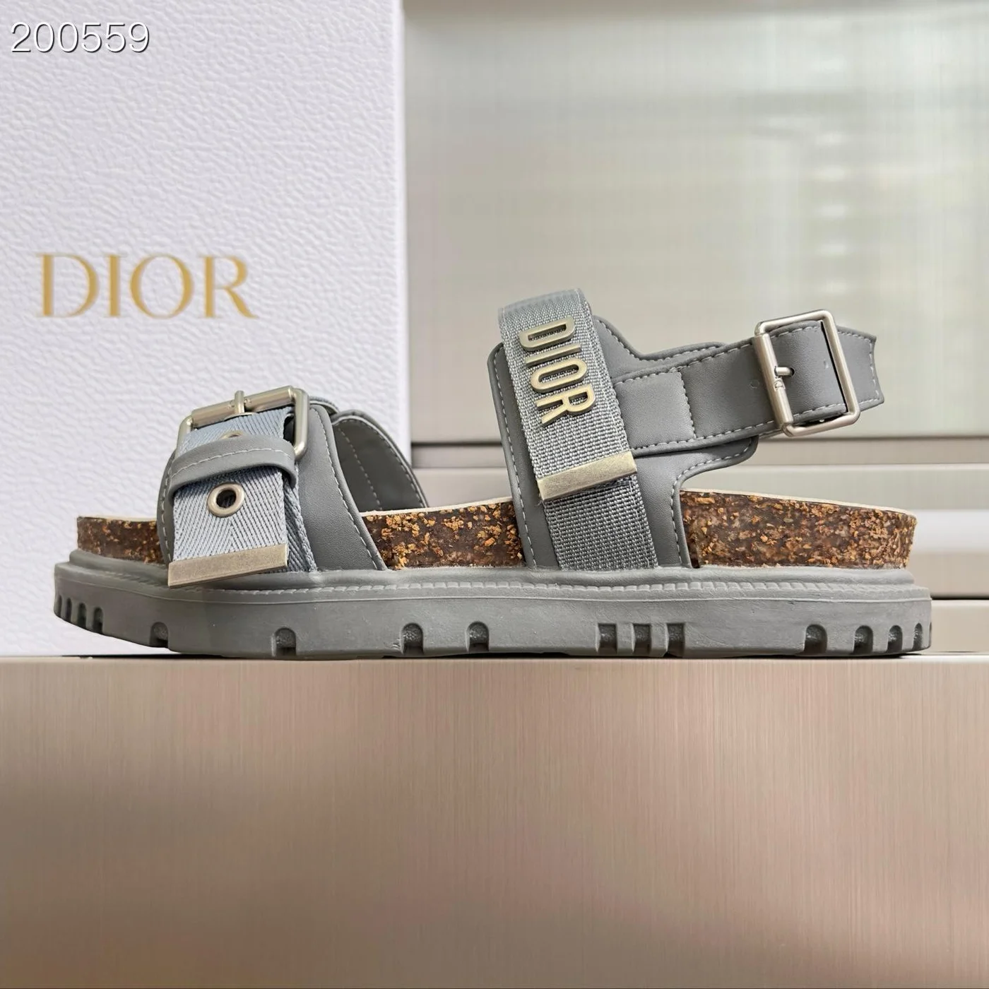 Dior Act Sandals Light Blue product view 2