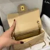 Chanel Classic Bell Bag Handbags Beige Leather Lock Gold 20 cm product view 2