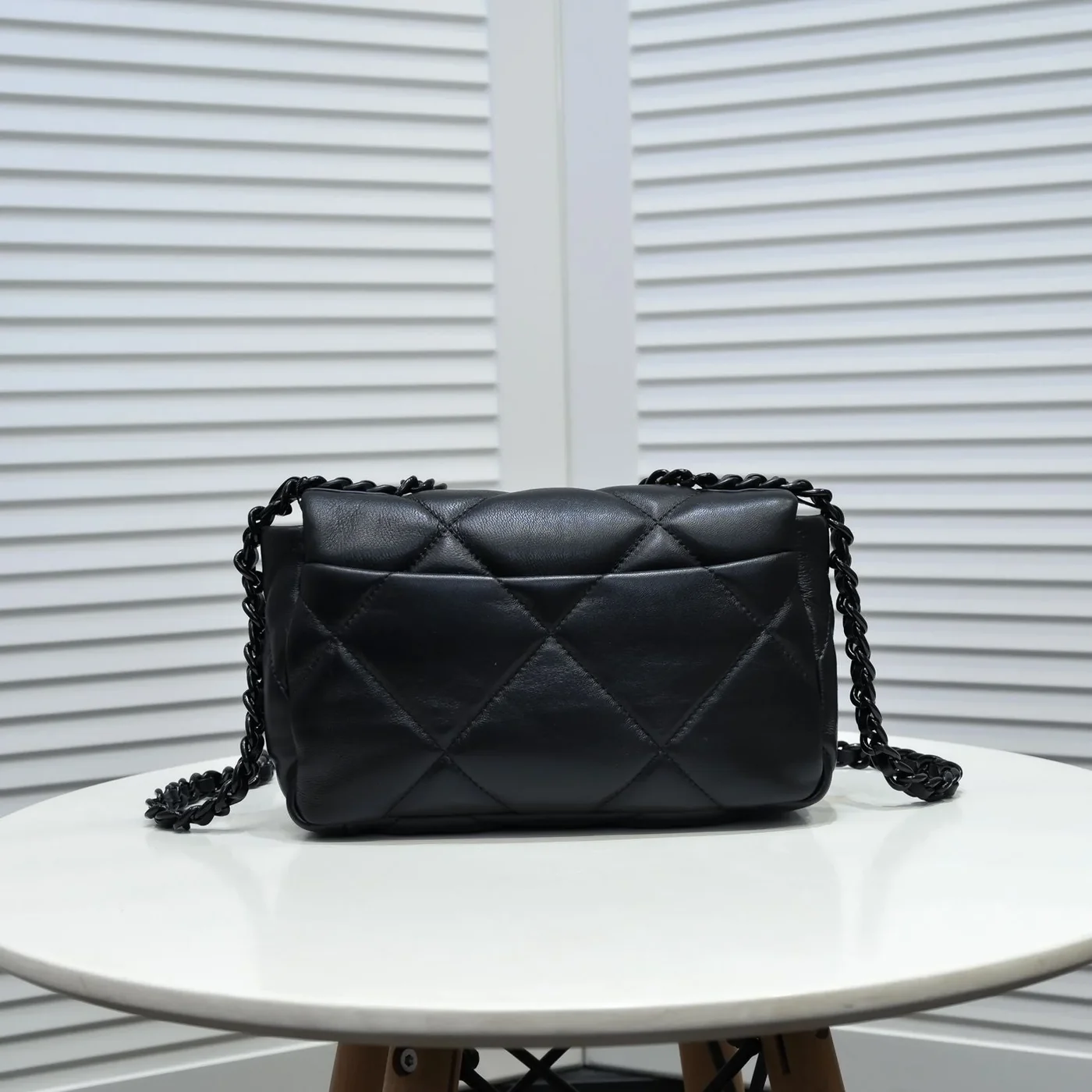 Chanel 19 Flap Bag 26 cm All Black product view 5
