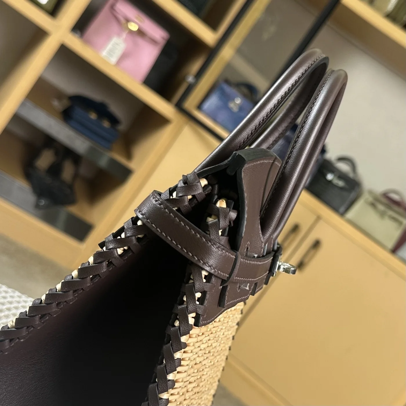 Hermès Birkin 25 cm Saddle Leather Bag product view 7