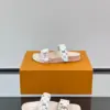 Louis Vuitton Men White Patterned Leather Sandals product view 4
