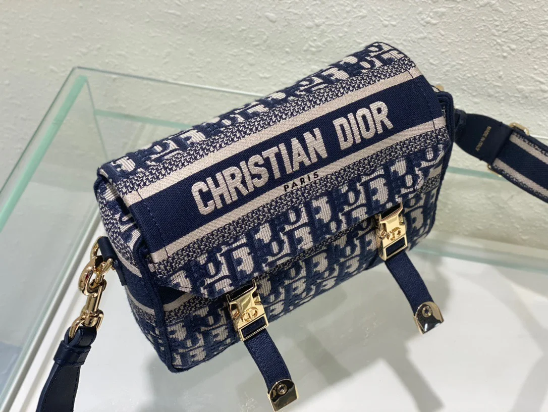 Dior Camp Women’s Canvas Patterned Handbag 25x15x8cm product view 3