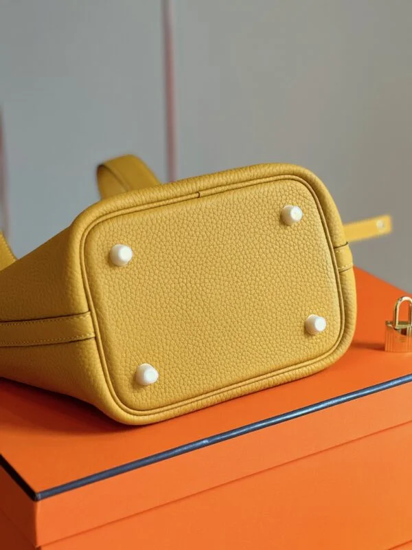Hermès Picotin 18 Yellow Togo leather Gold Hardware Bag product view 7