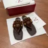 Valentino Women Brown Suede Studded Flats product view 1
