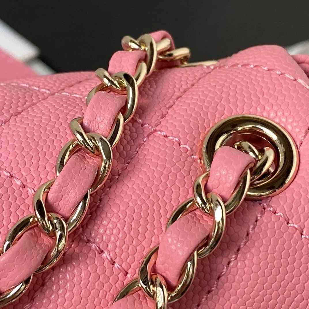 Chanel Backpack Duma Mini Pink Lock Gold 21.5×19.5x12cm product view 8