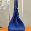 Hermès Birkin 30 Electrique Blue Palladium Hardware Bag product view 4