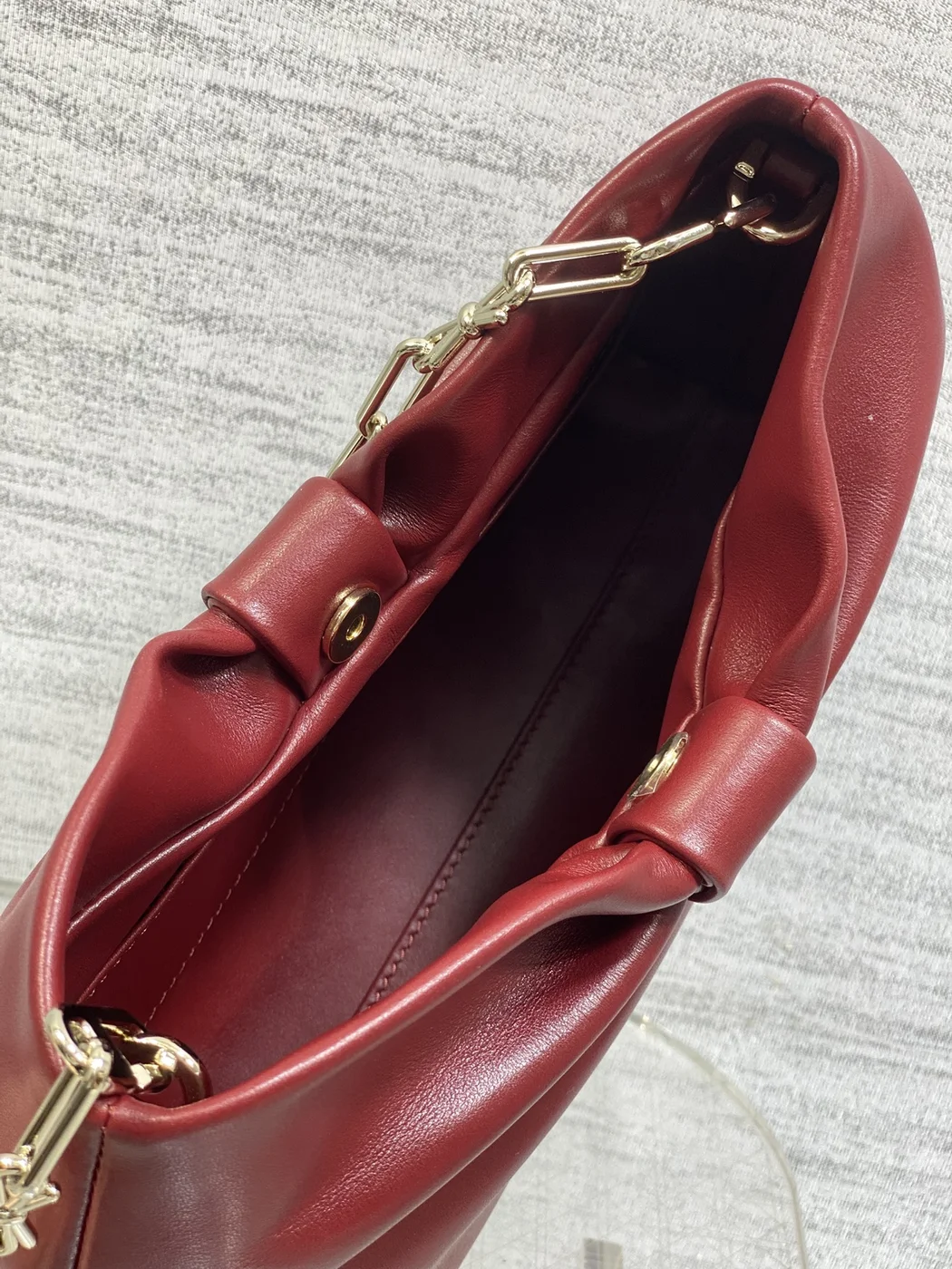 Dior Bow Bag Small Burgundy product view 8