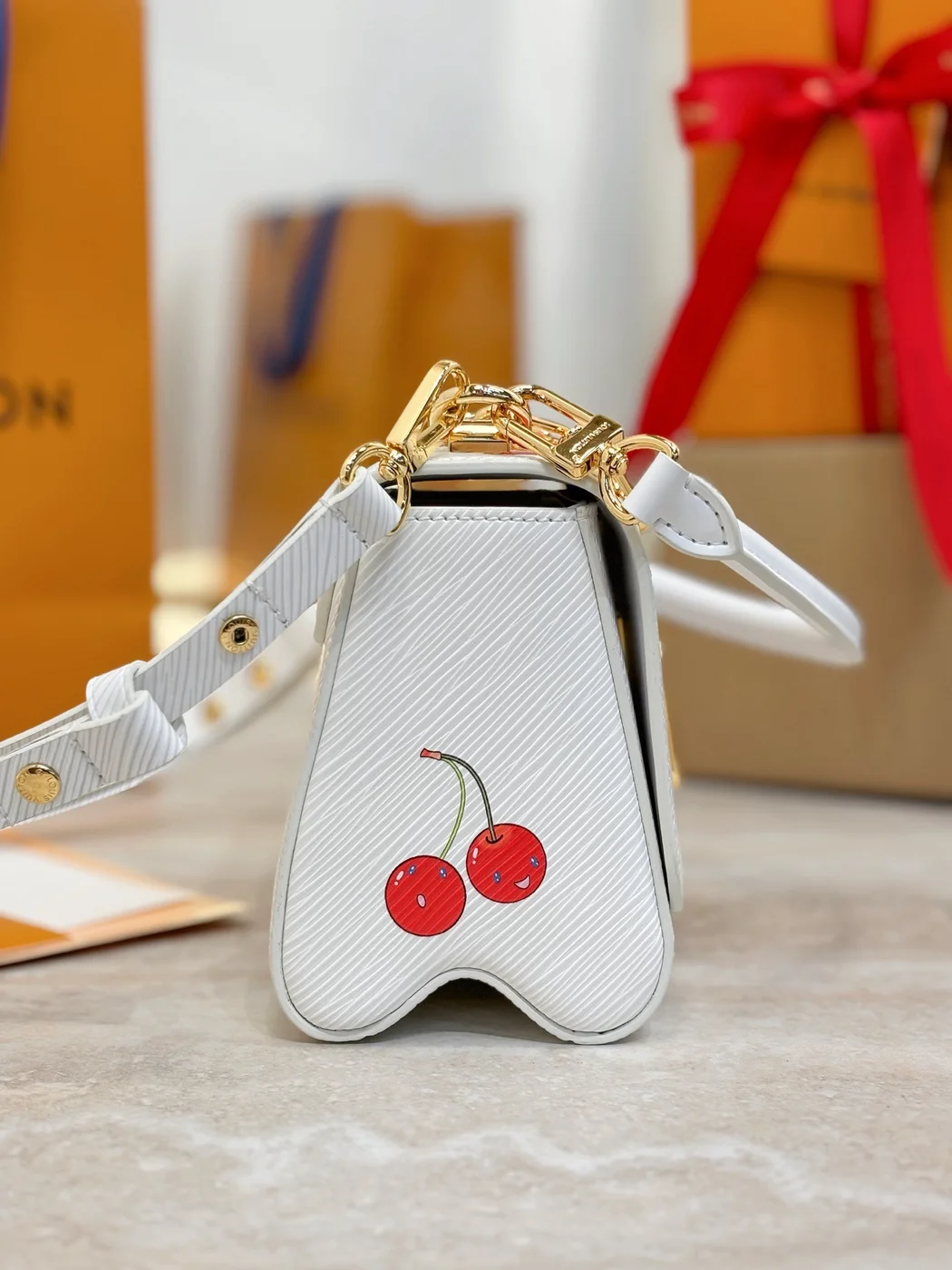 Louis Vuitton x Takashi Murakami Cherry Twist PM Bag product view 7
