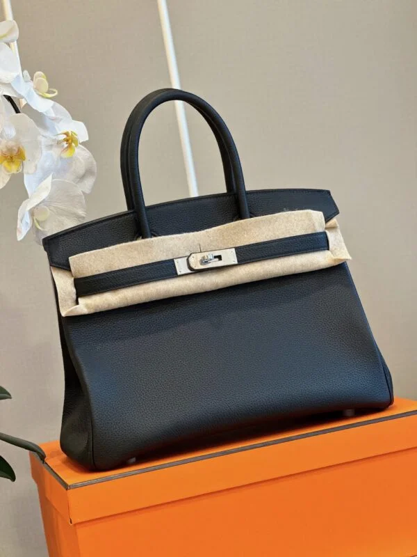 Hermès Birkin 30 Black Palladium Hardware Bag product view 6