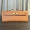 Hermès Kelly Clutch Brown product view 1