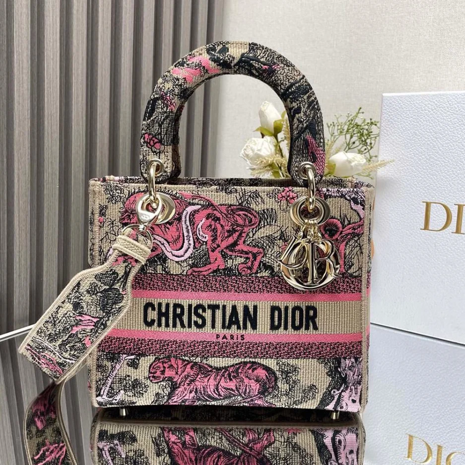 Dior Medium Dioriviera Lady D-Lite Bag product view 1