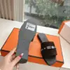 Hermès Women Dark Brown Suede Leather Strap Mules product view 2