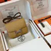 Hermès Constance 19 Brown Epson Leather Palladium Hardware Bag product view 2