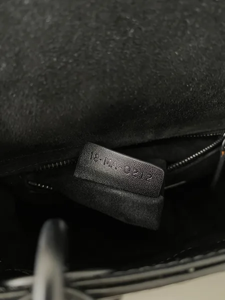 Dior Lady Matte Women’s Handbag Black Diamond Pattern 17 cm product view 4