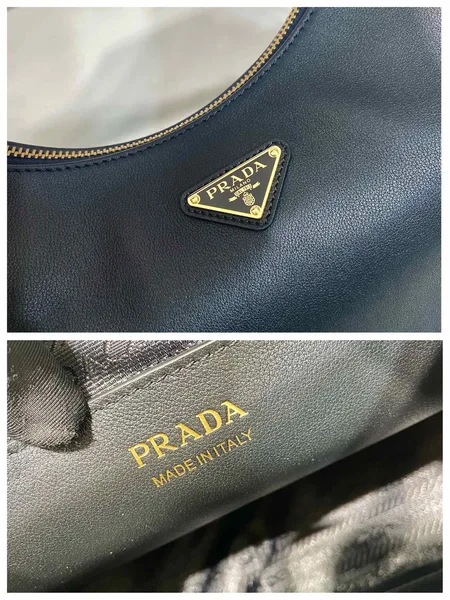 Prada Arche Small Leather Shoulder Bag product view 6