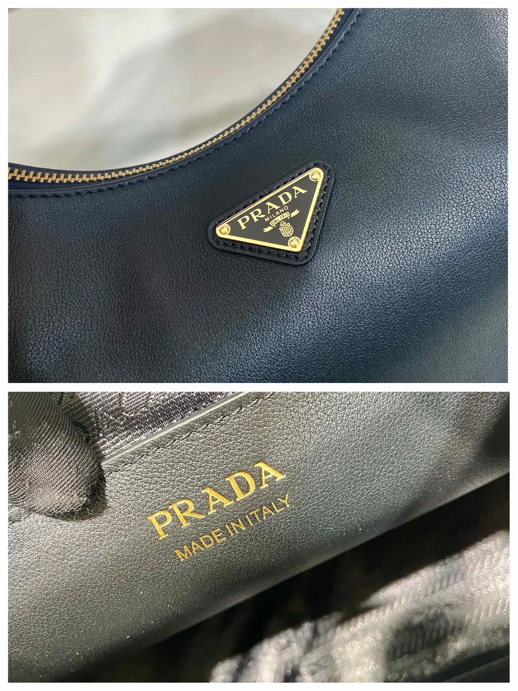 Prada Arche Small Leather Shoulder Bag product view 6