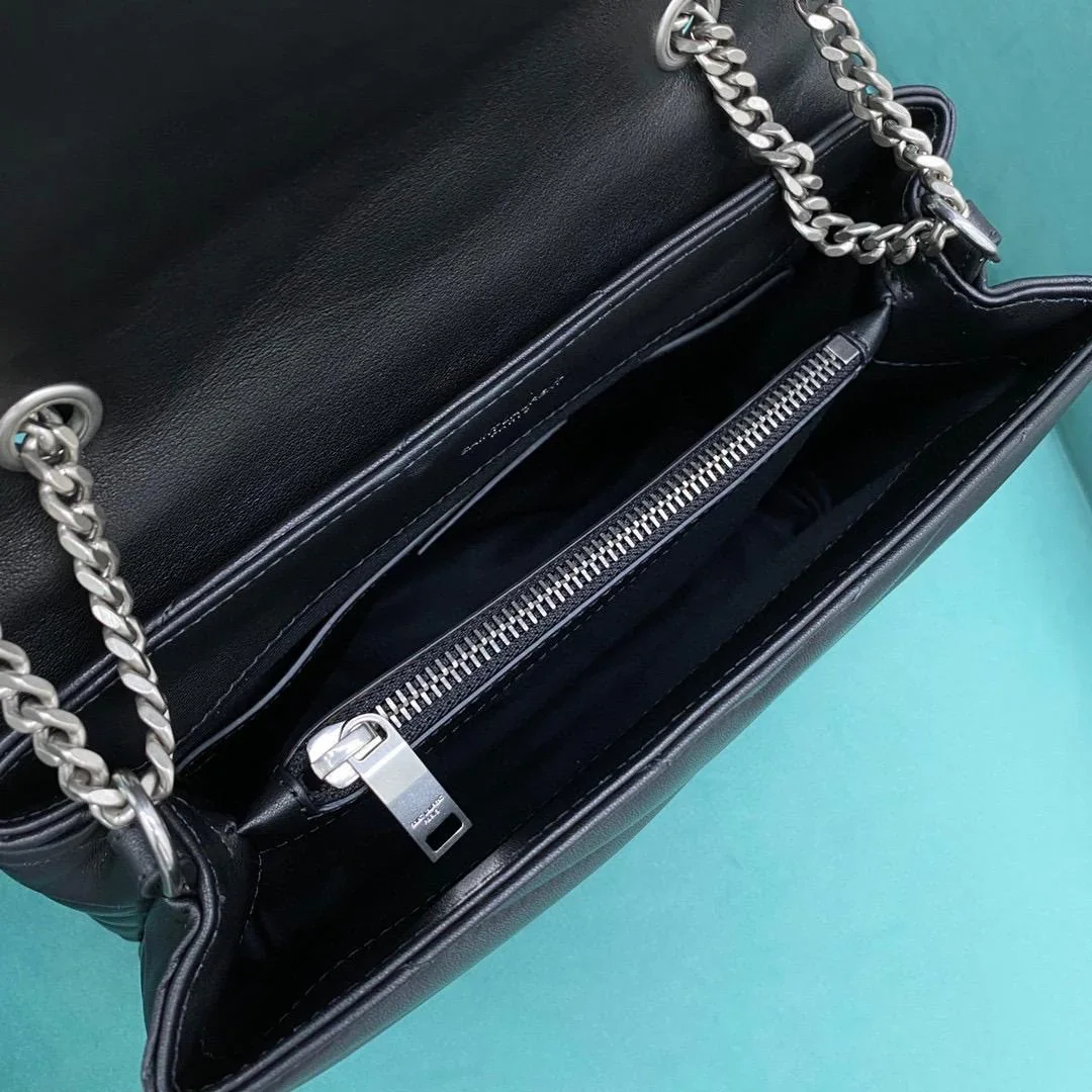 Saint Laurent Loulou Small with Silver hard Bag product view 7