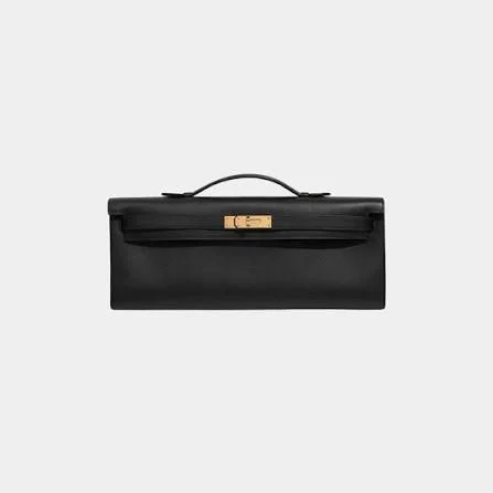 Hermès Kelly Clutch Black product view 1