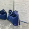 Dior Bow Bag Navy Lambskin product view 5