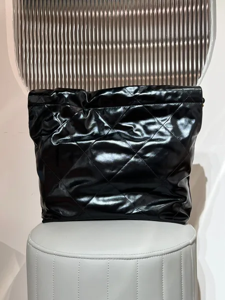 Chanel 22 Bag Black with Black Hardware product view 2