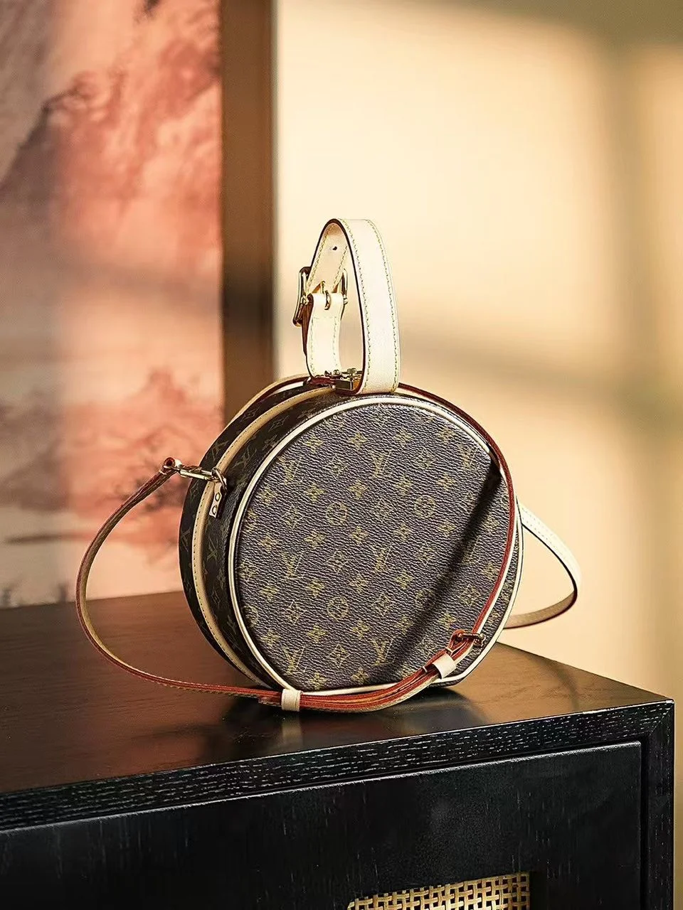Louis Vuitton Petite Boite Chapeau handbag in Monogram canvas product view 4