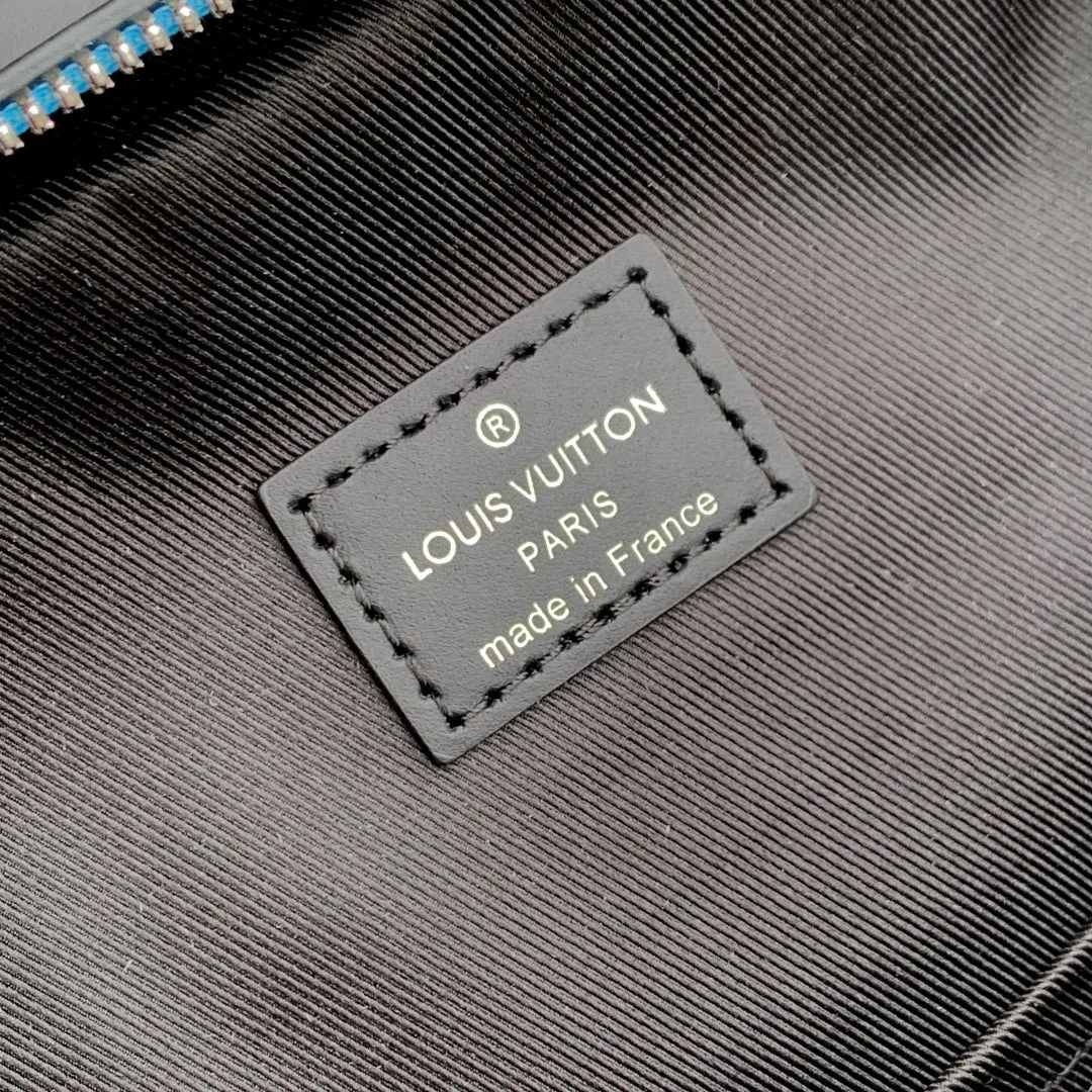 Louis Vuitton Avenue Slingbag 31 In Black And Grey Damier Graphita Canvas Calfskin Bag product view 7