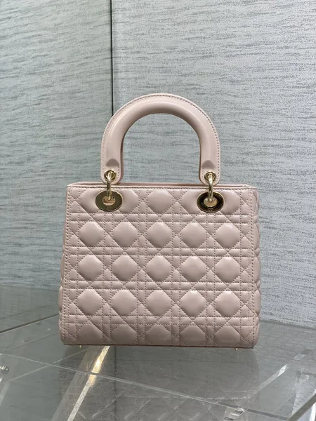 Dior Lady Pink with Gold Hardware – Medium Bag product view 5