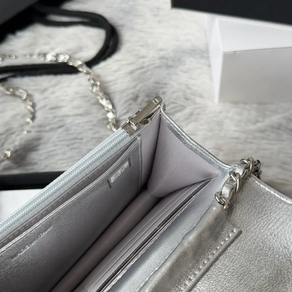 Chanel Woc Silver Bag product view 9