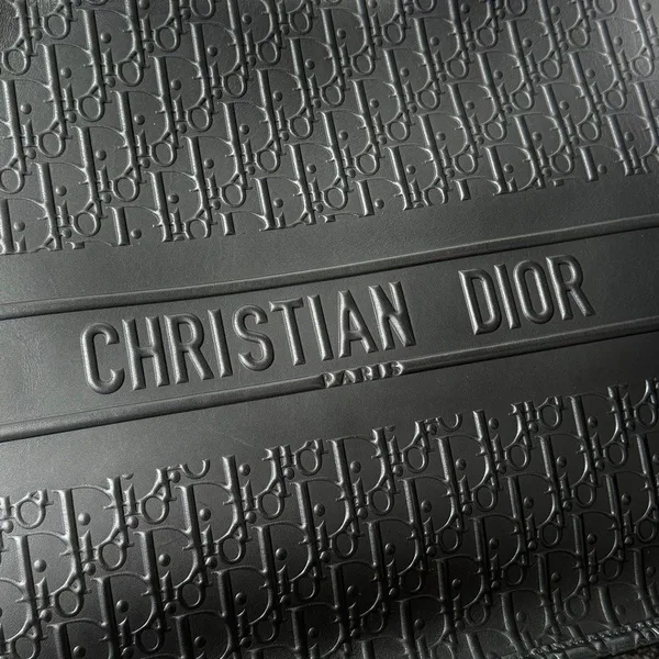 Dior Book Tote Largr Bag Claf Black product view 7