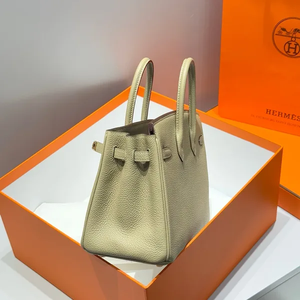Hermès Birkin 25 In Dark Khaki Gold Hardware Bag product view 3