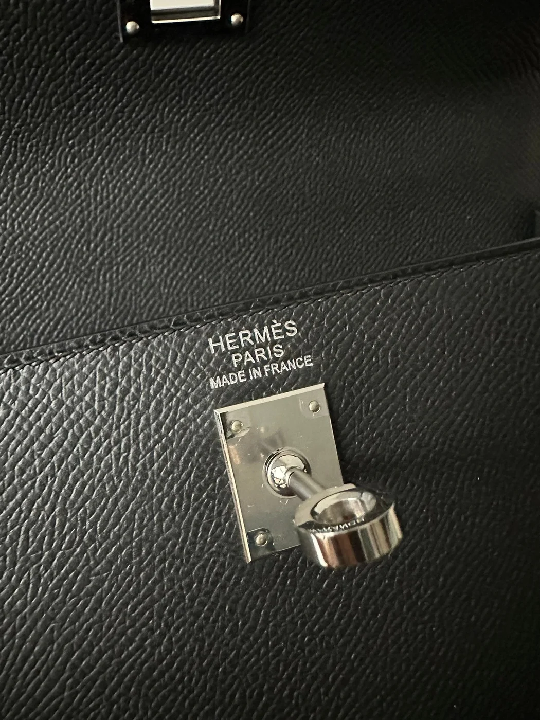 Hermès 25 Black Epsom Bag product view 8