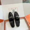 Hermès Women Black Leather Mules product view 4