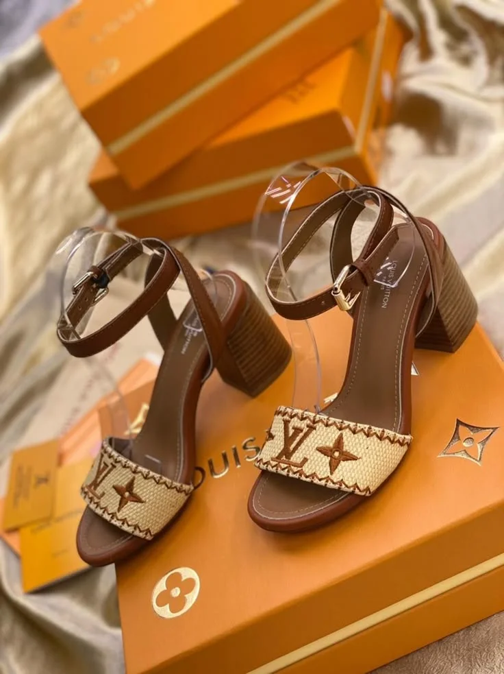 Louis Vuitton Sienna one-strap sandals product view 1