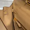 Hermès Kelly 28 In Chai Epsom Gold Hardware Bag product view 6