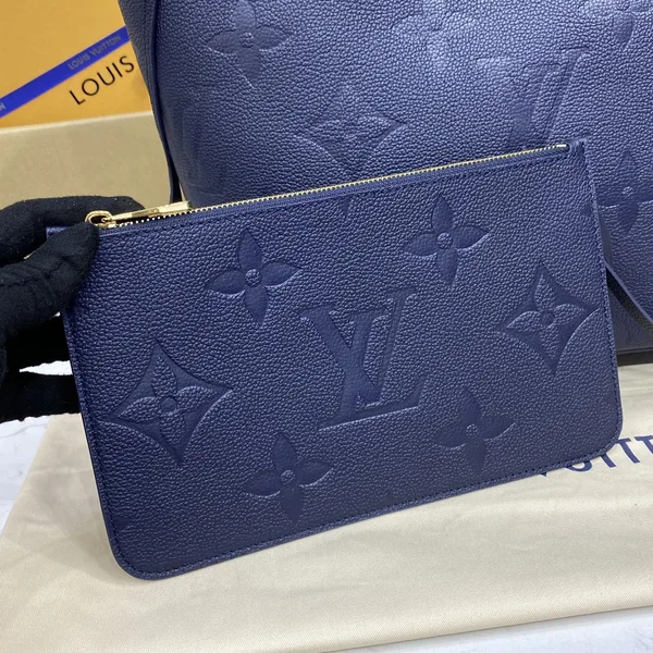 Louis Vuitton Neverfull MM Monogram Empreinte Leather Bag product view 5